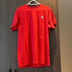 Mountain Hardwear Vibrant Red Men's Short Sleeve Tee